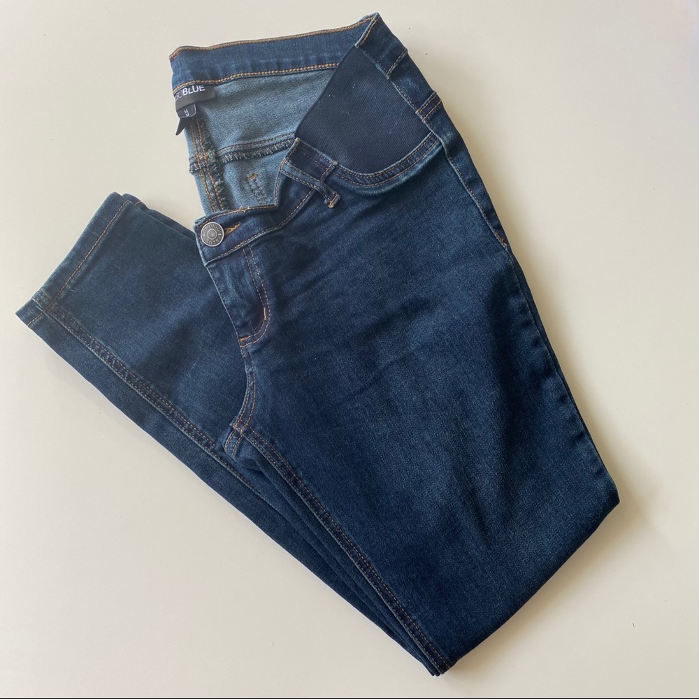 Motherhood Maternity Indigo Blue Maternity Jeans